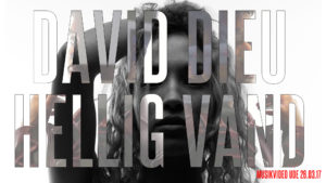 David Dieu Hellig Vand musikvideo poster multimediedesigner